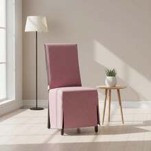 Kiva 2 Universal And Versatile Chair Covers, Various Colors Available – Easy-To-Fit Protective Chair Cover For Backrest, Seat And Arms - Rust Brown - View 2