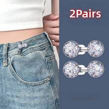 1/2/4 cái nút áo eo, kẹp khóa thắt lưng điều chỉnh không đường may, móc cài áo cardigan tháo rời tàng hình, phù hợp cho quần, váy, đầm mặc hàng ngày và làm quà tặng, phụ kiện trang phục, điều chỉnh eo, vừa vặn tùy chỉnh, giải pháp miếng dán mũi, kẹp nhẹ, thay thế thắt lưng, ý tưởng quà tặng, sử dụng hàng ngày - Nhiều màu - Xem 18