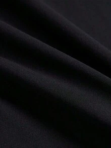 Camiseta Casual de Cuello Redondo para Hombre con Diseño Único de Calavera de Conejo - Poliéster Suave, Lavable a Máquina - Perfecta para el Verano - Negro - Ver 4