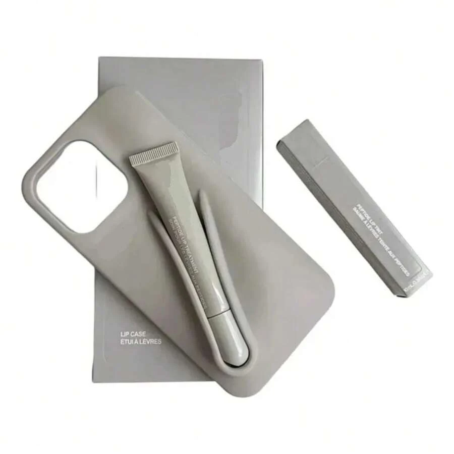 Summer Lip Peptide Case Includes Lipstick, Various Models, Generic Silicone - 無香型 - 查看 1