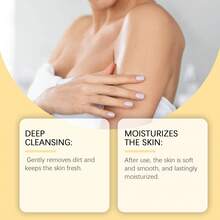 EELHOE Dầu tắm vàng 120ml, làm sạch sâu, dưỡng ẩm và làm mềm da, làm sáng da. - hương thơm tươi mát - Xem 4