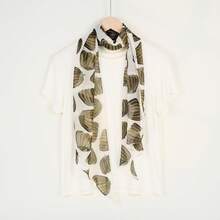 Women Bandana & Square Scarves - Small Polka Dot Black Rose - View 16