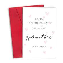 Funny Godmother Mother's Day Card Cute Gift From Goddaughter Or Godson Humorous And Heartwarming Happy Mother's Day Message For Her Perfect Sentimental Present From And Family Celebrating Mom's Special Day - người mẹ đỡ đầu tuyệt vời nhất - Xem 6