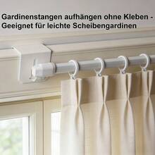 6/12/24pcs Universal Window Hanging Clips, Suitable For Decorations, White, Applicable For String Lights, Christmas Stars, Curtain Lights, Easter Decorations And Display Shelves - Multicolor - View 5