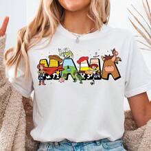 Toy Story Mom Super T-Shirt, Disney Mom T-Shirt, Jessie Mom T-Shirt, Disneyland Mom Sweater, Disney Mom Age T-Shirt. - 白色 - 查看 1