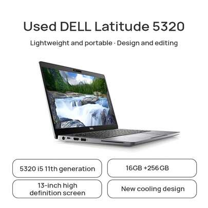 Dell Latitude 5320 13-Inch Laptop, 16GB RAM + 256GB Storage, I5-11th Generation Processor, Excellent Thermal Design, Lightweight And Portable, Suitable For Business Use, 95% New Used Laptop, USB-C Charging (Charger Not Included).