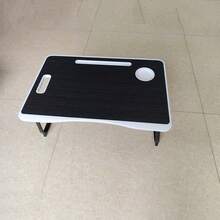 1pc Multi-Function Foldable Laptop Desk, Home Office & Binge-Watching Essentials. With Tablet Slot & Cup Holder, Slouchy Table That Folds Away Easily! - Multicolor - View 15