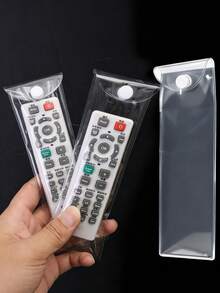 Universal Remote Control Protective Case And Transparent Dust Cover - Suitable For TV And Air Conditioner (Remote Control Shell/Cover) - Multicolor - View 1
