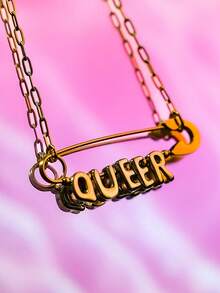 1件3D立体泡泡名字项链，别针泡泡字母吊坠，个性化珠宝礼物，定制字母圆形泡泡项链 - 时尚、复古、简约、休闲、可爱，独特的定制礼物，适合送给女友、妈妈、家人、朋友，周年纪念日、生日、日常佩戴、舞会、母亲节、情人节、毕业典礼、婚礼等场合。 - 金色 - 查看 3