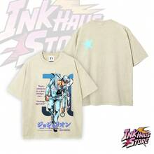 ( Part 8: The Gospel Of ) -- Short Sleeve Cotton Unisex Retro Wash Tee,Cosplay - Black - View 3