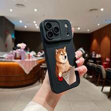 compatible with Appleおよびcompatible with Samsung Galaxyシリーズス スマホケース キャラクター  TPU素材、強化されたレンズ保護、瞳孔デザイン。 柴犬 パソコンケース  11  17e 手机壳  17e 手机壳 家族、恋人、友人、そして子供たちへのプレゼントに最適です。  S22 Ultra/S22/16/ 13 pro/12 Pro Max/14 Pro Max/15 Pro/17e/S25 Ultra/S25/14 Plus/16e/11 Pro/12/15/15 Pro Max/15 Plus/14/17/16 Plus/16 Pro/12 Pro/S25 Plus/S23/S23 Ultra/14 Pro/17 Pro Max/Apple  Air/S24 Ultra/13/S24/16 Pro Max/17 Pro/13 Pro Max/11 Pro Max/S25 Edge - ホワイト - チェックする 4