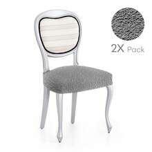 Kiva 2 Chair Covers Made Of Super Elastic Fabric, Various Colors Available – Bi-Elastic Chair Covers, Breathable And Adaptable To Multiple Models, Protection Against Daily Wear And Tear - 淺灰色 - View 9