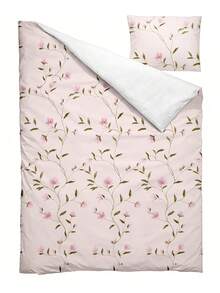 柔软超细纤维印花被套套装 - 最佳两件套/三件套被套/被芯套装 - 包含 1 个被套和 1/2 个枕套 - 价格实惠，品质优良，适用于单人/双人/加大双人/标准双人床尺寸的被芯 - 粉色 - 查看 6