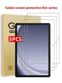 3片装超高清钢化玻璃屏幕保护膜,适用于多种平板电脑型号,防刮花,表面光滑,无气泡,易于安装。 - 無色 - 查看 153