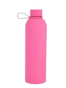 500 ml/16,9 oz Bouteille d'eau en acier inoxydable à isolation sous vide, design à petite ouverture convenant aux hommes et aux femmes, bouteille d'eau de sport étanche pour la salle de sport et les activités extérieures - Multicolore - Voir 9