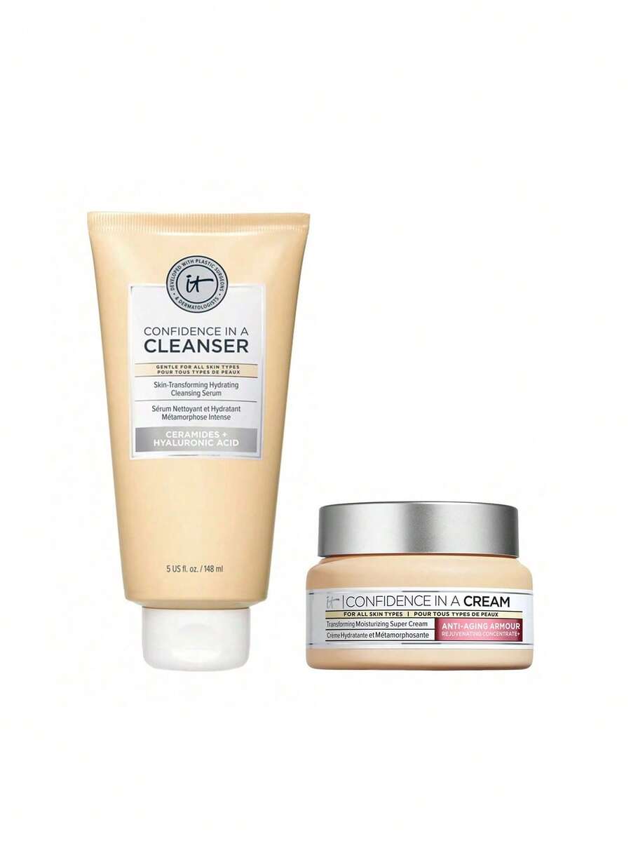 [Bundle] Confidence In A Cleanser 148 Ml + In A Cream Anti-Aging Hydrating Moisturizer 60 Ml - Confidence - View 1