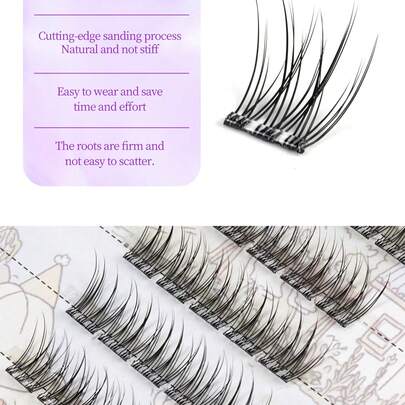 Segmented Design With Voluminous Effect, Easy To Apply, No Flaking, Lively And Elongating, Makes Eyes Sparkle