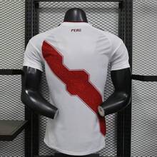 2018 Peru National Team White/Red Retro Soccer Jersey, Unisex Match Day Shirt, Vintage Streetwear, Perfect For Fans & Gifts  Vintage Blokecore Streetwear, Breathable Quick-Dry Sports Top - Default - View 2