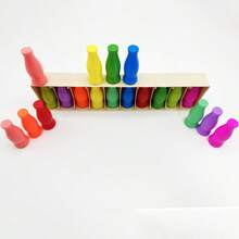 Memory Bottle Color Matching Game - Random Stickers - Strategic Floor Game Suitable For Classroom Ice Breaking And Family Entertainment, Can Improve Cognitive Ability. Fun Group Party Game And Unique Christmas Gift. - Multicolor - View 15