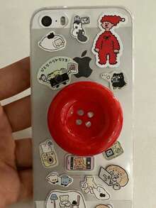 1 cái giá đỡ điện thoại bằng nhựa acrylic INS, giá đỡ điện thoại để bàn có đệm khí, có thể gập lại, di động. - Nhiều màu - Xem 9