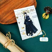 Harry Potter Dấu trang kim loại, Dấu trang chủ đề trang phục nhân vật mạ đồng rỗng với dây xích đuôi, Quà tặng dấu trang cho người đọc sách trong câu lạc bộ, sinh nhật, lễ hội, nhà văn, người yêu sách, bạn bè, giáo viên [Được cấp phép chính thức] - Nhiều màu - Xem 6