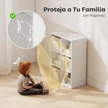 HOMCOM Estanterías - Beis - Ver 6