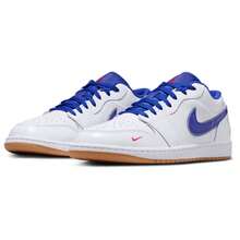 Nike Air Jordan 1 Low 'Men's Patent Varsity Red Black Jordans For Men HV4089-006 | Low-Top Versatility, Everyday Wearable - 冰川藍 - 查看 6
