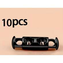 10pcs Spring Loaded Shoelace Locks - No Tie Lace Cord Locks, For Shoelaces, Hoodies, Jackets, Pants & Cable Management, Adjustable Metal Clips, Easy To Use, Essential For DIY Crafters, Hoodie Adjuster, Jacket Fastener, Streamlined Design, Compact Fastener, Rust-Resistant Hooks, High-Quality Springs, Notie Shoelace Clips, Adjustable Buckles, Outdoor Enthusiasts,Shoe Rack,Storage Saver,Outdoor,Garden,Travel Essential,Portable,Beach Essential,Graduation Season,Commencement,Graduation Ceremony,Graduation Gift,Graduation Present,Graduation Gift,Graduation Present,Congrats Grad,Congratulations Graduate,Valedictorian,Finish School,Graduation Party - View 9