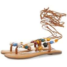 Women Sport Sandals - Beige - View 3