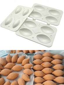 1個多功能手動肉丸模具，3/4/9孔肉餅模具，廚房食品加工工具，DIY肉捲模具可拆卸，絞肉機蛋糕甜點模具廚房配件，家用壓製工具，適用於製作內餡、肉丸、肉餅、甜點裝飾，齋月與開齋節的實用禮物，一鍵成型，省時省力，肉丸模具，甜點裝飾模具 - 彩色 - 查看 3