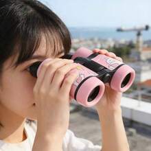 1个卡通可爱高清双筒望远镜，恐龙造型，4倍放大倍率，30毫米物镜，是户外探险和自然探索的理想之选。 - 彩色 - 查看 2