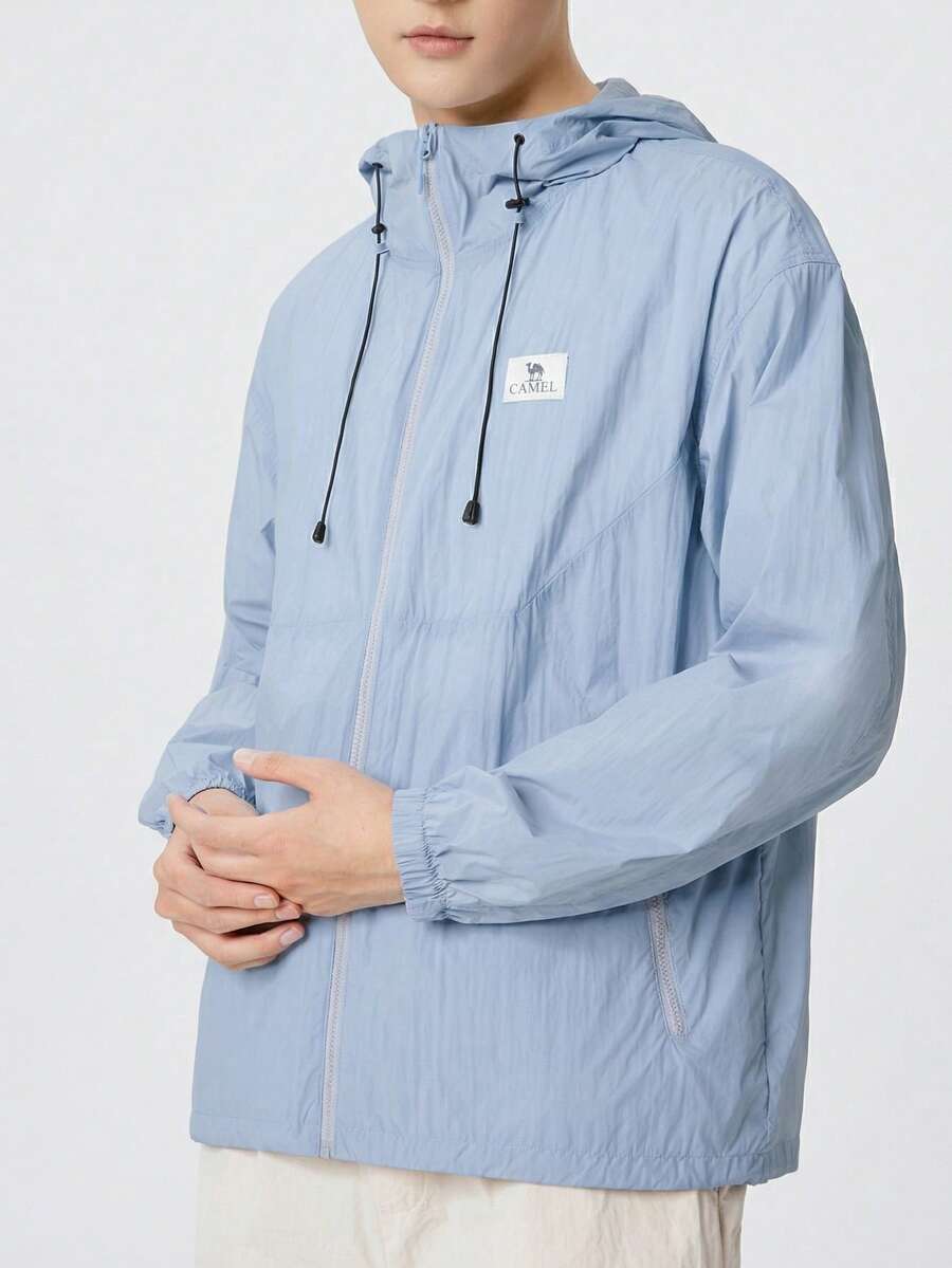 CAMEL CROWN Women's Sun Protection Clothing, Sun Protection Skin Clothing Summer Cool Breathable Water-Repellent Sun Protection Clothing Jacket - Cloudy Blue - View 1