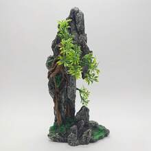水族箱仿真山景装饰，水下景观摆件，鱼缸躲藏洞穴 - A - 查看 7