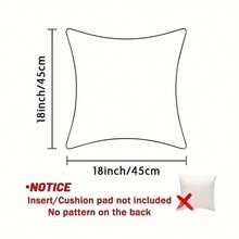 1pc Clover Embroidered Chenille Pillow Cover, Pet-Friendly Removable & Washable Cushion Cover For Living Room, Bedroom, Sofa, Car, Home Decor (Pillow Insert Not Included) - Green Hat - View 2