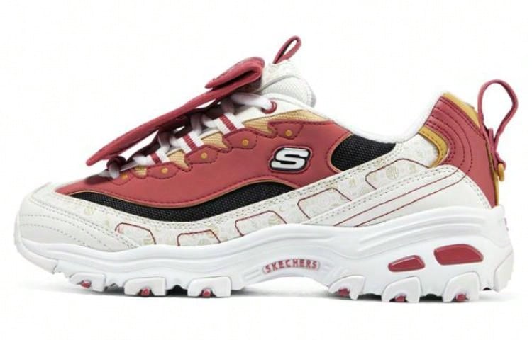 Skechers D'LITES Cny 'White' Women's White, Blue And Red - White, Blue, Red - View 1