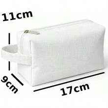 Kit 5 Plain Toiletry Bags Without Print To Personalize Gift - Dusty Purple - View 5