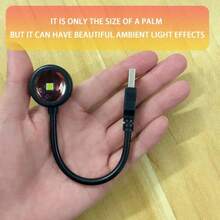 7-Color USB Sunset Lamp, Romantic Rainbow Projection Night Light, Dimmable LED Mood Light For Bedroom/Living Room, Creative Floor/Wall Mounted Sunshine Lamp For Photography, Party, Home Decor, Plug And Play, Ideal Gift For Girls - Multi-color light - View 11