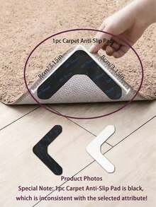 1 件装加厚锦鲤图案毛绒地毯，柔软舒适，适用于卧室、客厅、家居装饰，可水洗 - 碎米 - 查看 9