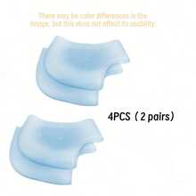 2/4/6pcs Heel Gel Protectors, Heel Cup Gel Protection Sleeves, Unisex Heel Pads, Softening Skin Silicone Heel Protectors, Gel Protection Pads, Protect Your Feet Outdoors - Quantity - View 11