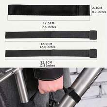 High Strength Nylon Bicycle Carrying Strap, Portable Labor Saving Bike Frame Handle Lifter, Comfortable Grip For Mountain Road Bikes - Black - View 4