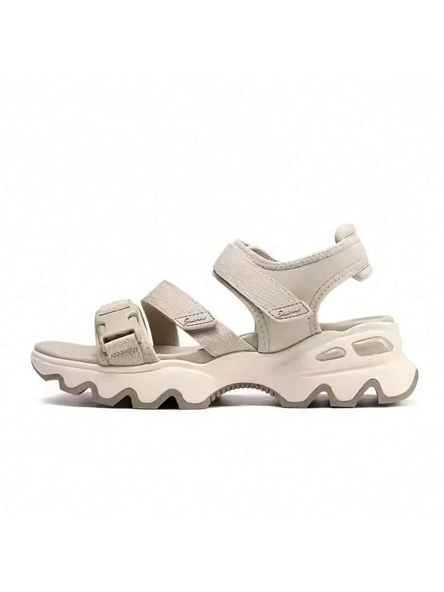 Skechers Giày thể thao nữ mùa hè mới, nhẹ, kiểu dáng thường ngày và dép đi biển. - Màu nâu nhạt - Xem 1