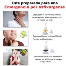 Dispositivo Emergencia Anti Asfixia Rescate Atragantamiento,1 dispositivo de rescate por asfixia para niños y adultos, que puede eliminar eficazmente líquidos y objetos extraños que causan dificultades respiratorias,Atragantamiento Dispositivo Emergencia Anti Asfixia Rescate - amarillo - Ver 7