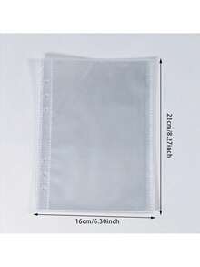 Sổ tay bìa cứng A5 có khóa kéo, bìa kim tuyến, sổ Bullet Journal kèm 10 trang PVC trong suốt có thể thay thế, văn phòng phẩm dành cho học sinh. - Nhiều màu - Xem 10