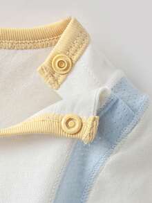 mini bala Baby Romper, Soft Quick-Dry Anti-Bacterial Cute Outdoor Crawling Outfit 2026 - 象牙白 - 查看 7