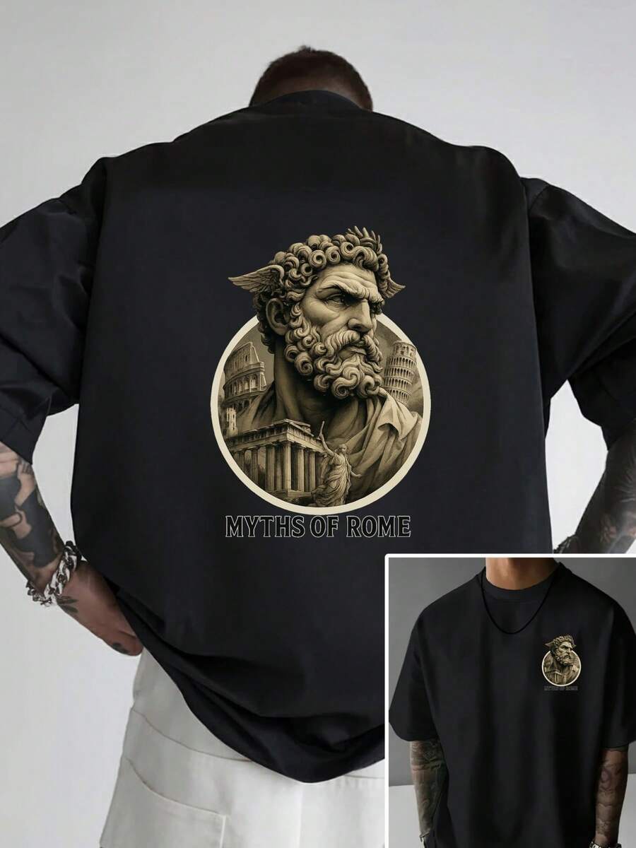 Camisetas para hombres - Negro - Ver 1