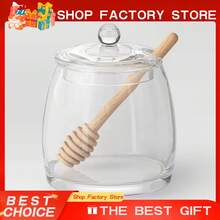 18.5 Fl Oz 3pc Honey Pot Glass Food Storage Container - : Dishwasher-, Autumn Shapes -Exclusive Limited-Time Offer - 1 - 查看 2