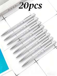 5/10/20/36/50/100pcs Customized Ballpoint Pen, Engraved Employee Appreciation Gift Set, Team Recognition Prizes - Multicolor - View 20