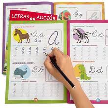 Lachilly Spanish Alphabet Handwriting Practice Notebook, Activity Worksheet, Spanish Alphabet Tracing Book, Language Development - Multicolor - View 2