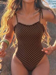 2026新款舒适优雅女士连体泳衣，度假必备 - 彩色 - 查看 2