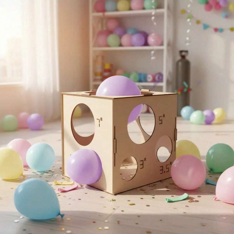 Calibrador De Globos Diferentes Medidas Armable Para Guardar - Por defecto - Ver 1